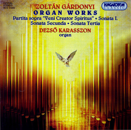 the album cover for Zoltan Gardonyi / Karasszon,Dezso - Partita Sopra: Veni Creator Spiritus
