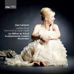 the album cover for Lisa Larsson - Ladies First Opera Arias By Joseph Haydn