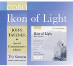the album cover for The Sixteen - Ikon of Light: 70th Birthday