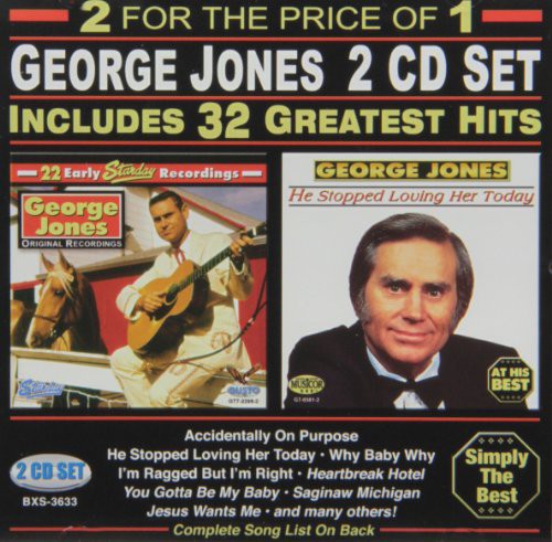 George Jones - 32 grandes éxitos (CD)