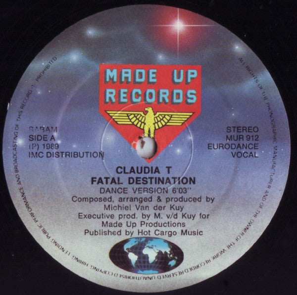 Claudia T.* : Fatal Destination (12")