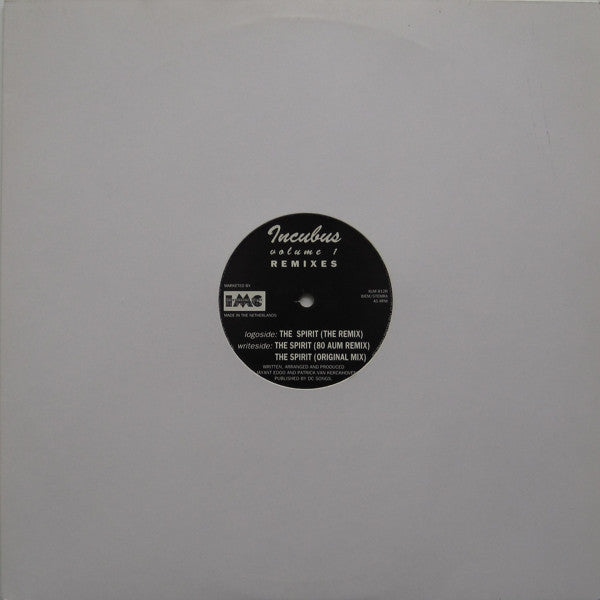 Incubus : Volume 1 Remixes (12")