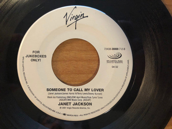 Janet Jackson : All For You (7", Jukebox)