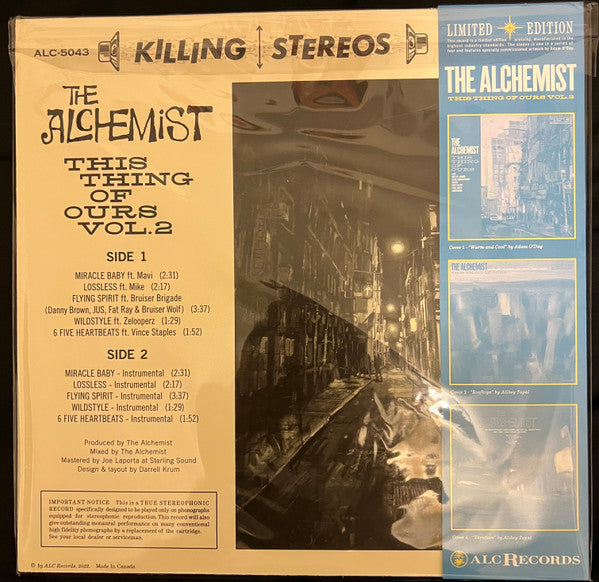Buy Alchemist : This Thing Of Ours Vol. 2 (12