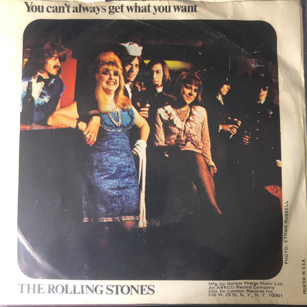 The Rolling Stones : Honky Tonk Women / You Can't Always Get What You Want (7", Single, Styrene, Ter)