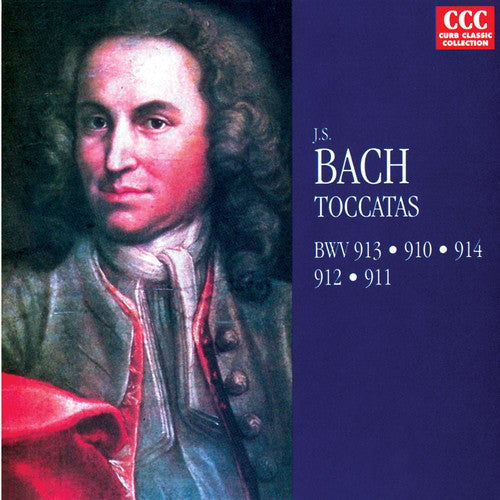 the album cover for J Bach S - Toccatas