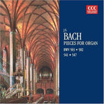 the album cover for J Bach S - Pieces for Organ