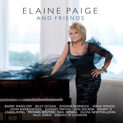 the album cover for Elaine Paige - Elaine Page & Friends