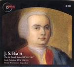 the album cover for Peter Watchorn - Six French Suites BWV 812-817 Little Preludes
