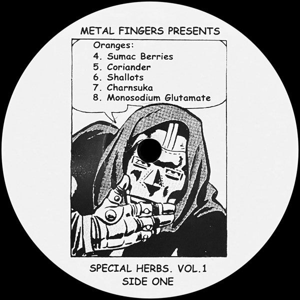 Metal Fingers : Special Herbs, Vol. 1 (LP, Ltd)