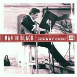 the album cover for Johnny Cash - Man in Black the Very Best of Johnny C
