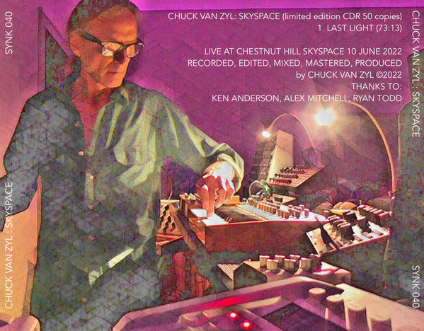 Chuck Van Zyl : SkySpace (CDr, Ltd)