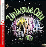 the album cover for Universe City - Universe City