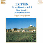 the album cover for Maggini Quartet - String Quartet 1 D Maj / String Quartet 2 C Maj