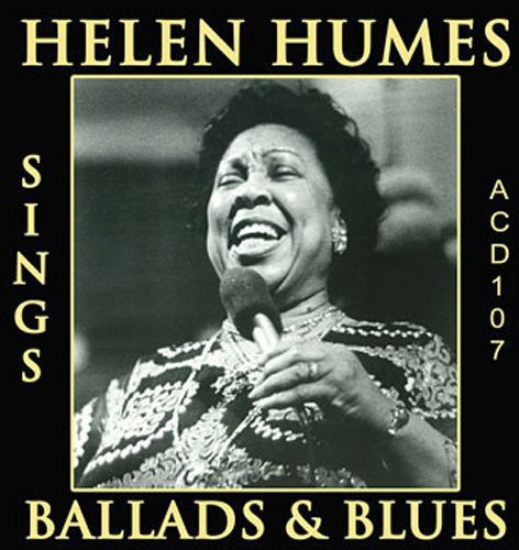 the album cover for Helen Humes - Sings Ballads & Blues