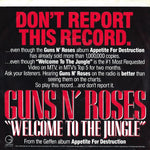 Guns N' Roses : Welcome To The Jungle (7", Single, Promo, Styrene)