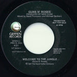 Guns N' Roses : Welcome To The Jungle (7", Single, Promo, Styrene)