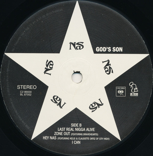 Nasir Jones : God's Son (2xLP, Album)