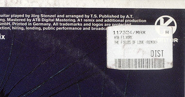 ATB Feat. York : The Fields Of Love (12")