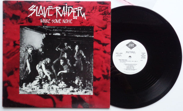 Slave Raider : Make Some Noise (12", Single, Promo)
