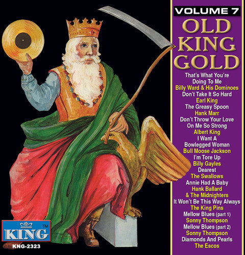 the album cover for Old King Gold 7 / Various - Old King Gold 7 / Various