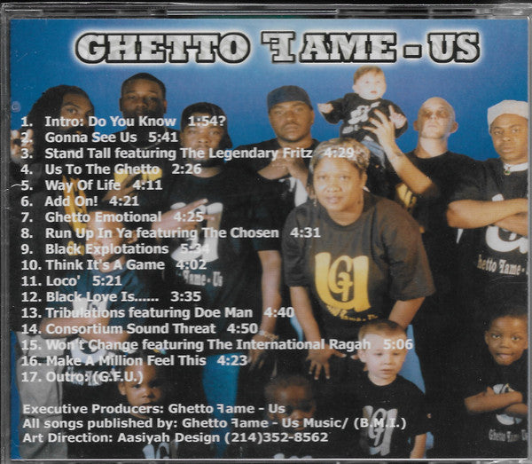 Ghetto Fame-Us : Add On (CD, Album)