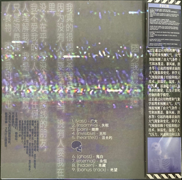 b e g o t t e n 自杀 : (Hushwave​)​ = 治愈它 (LP, Album, Ltd, RM, Blu)