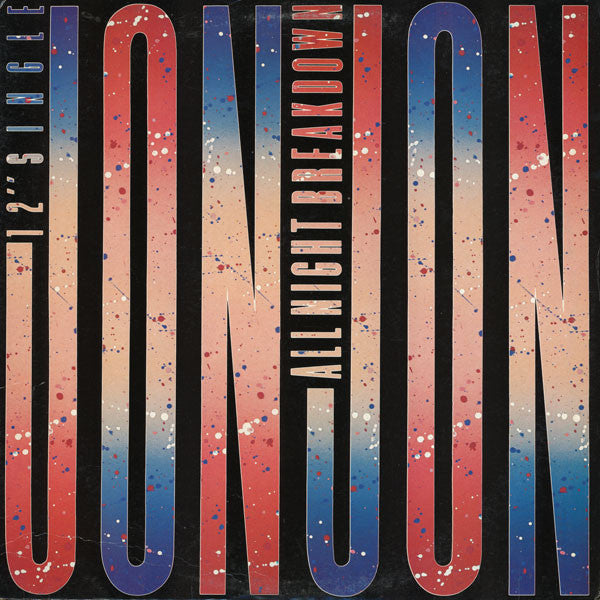 Jon Jon (6) : All Night Breakdown (12", Single)