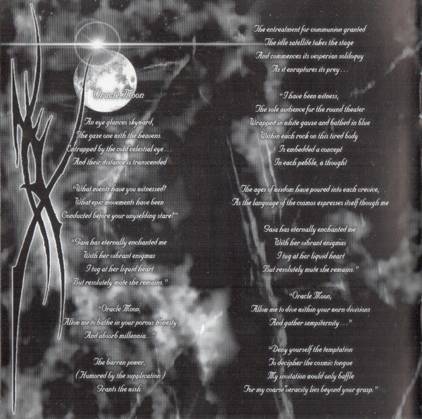 Garden Of Shadows : Oracle Moon (CD, Album)