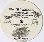 Heartbrake : Never Stop Loving You (This Is The Night) (12", Promo)
