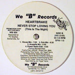 Heartbrake : Never Stop Loving You (This Is The Night) (12", Promo)