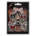 Ghost Button set (pack of 5)