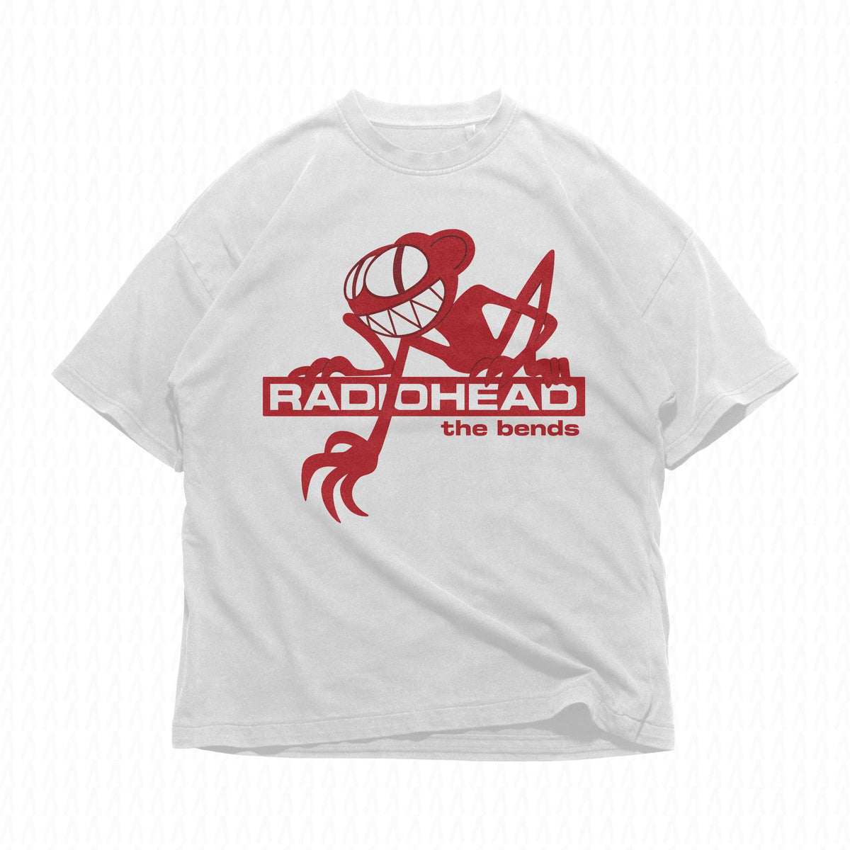 Radiohead The Bends Retro Rock Band Vintage Streetwear Top