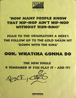 Run DMC* : Ooh, Whatcha Gonna Do (12", Promo)