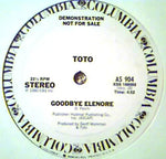 Toto : Goodbye Elenore / Live For Today (12", Promo)