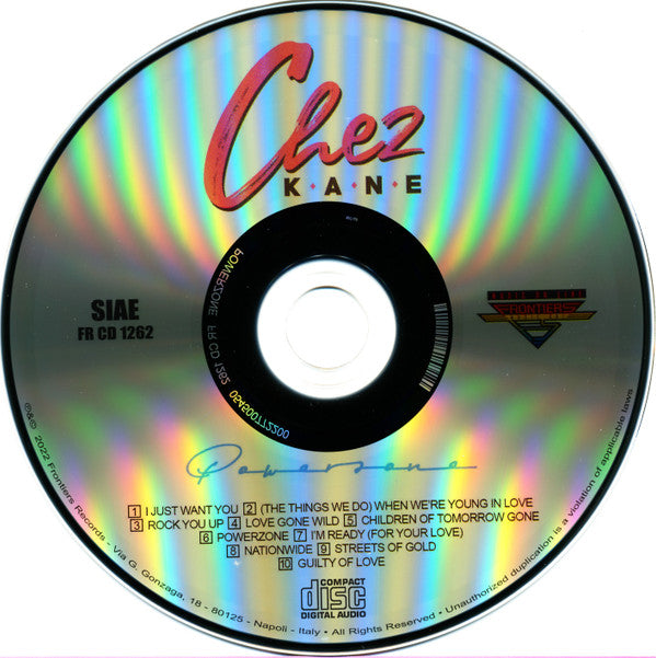 Chez Kane : Powerzone (CD, Album)