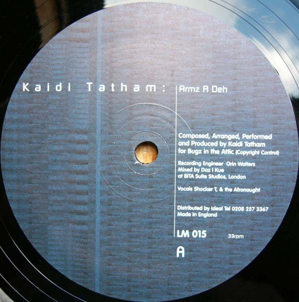 Kaidi Tatham : Armz R Deh (12")