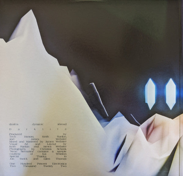 Death's Dynamic Shroud* : Darklife (2xLP, Album, Ltd, Whi)