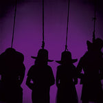 the album cover for The Black Belles - Honky Tonk Horror [Vinyl Single]