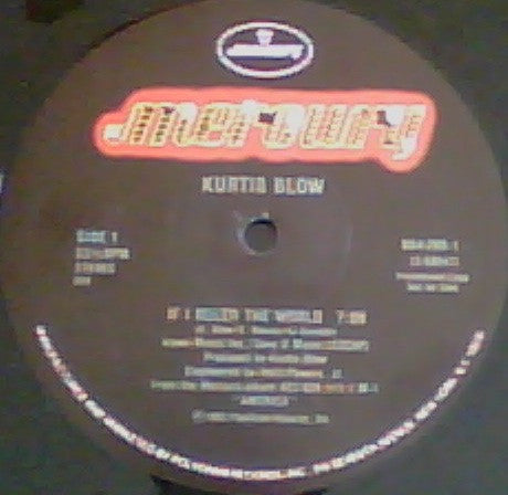 Kurtis Blow : If I Ruled The World (12", Promo)