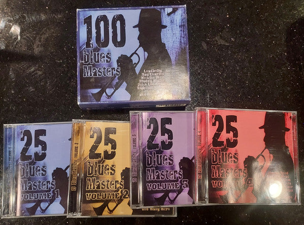 Various : 100 Blues Masters (4xCD, Comp, Box)