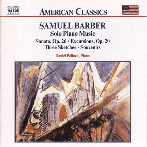the album cover for Daniel Pollack - Complete Published Solo Piano Music