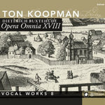 the album cover for Ton Koopman - Complete Works 18: Vocal Works 8