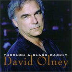 the album cover for David Olney - Through a Glass Darkly
