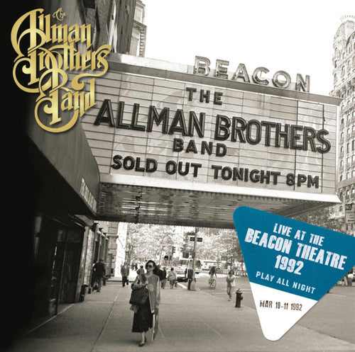 the album cover for The Allman Brothers Band - Allman Brothers Live at the Beacon Theater 1992: Play All Night