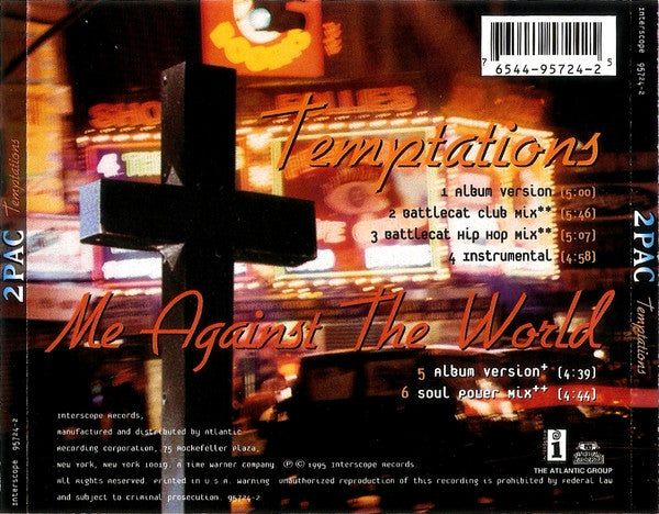 2Pac : Temptations (CD, Maxi)
