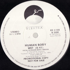 Human Body (2) : Wet (12", Promo)