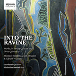 the album cover for Carducci Quartet - Into the Ravine