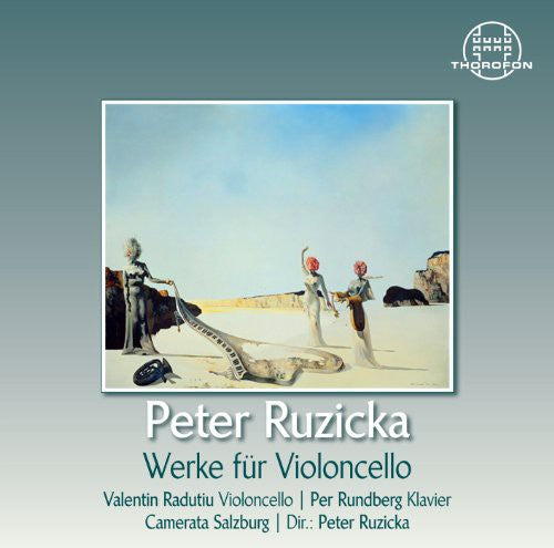 the album cover for Ruzicka / Radutiu / Camerata Salburg - Works for Cello