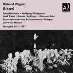 the album cover for Lovro Von Matacic - Rienzi